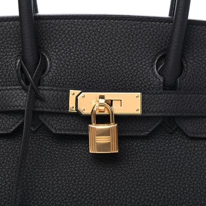 Hermes Togo Birkin 30 Black 8 of 9