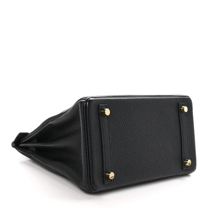 Hermes Togo Birkin 25 Black 4 of 13