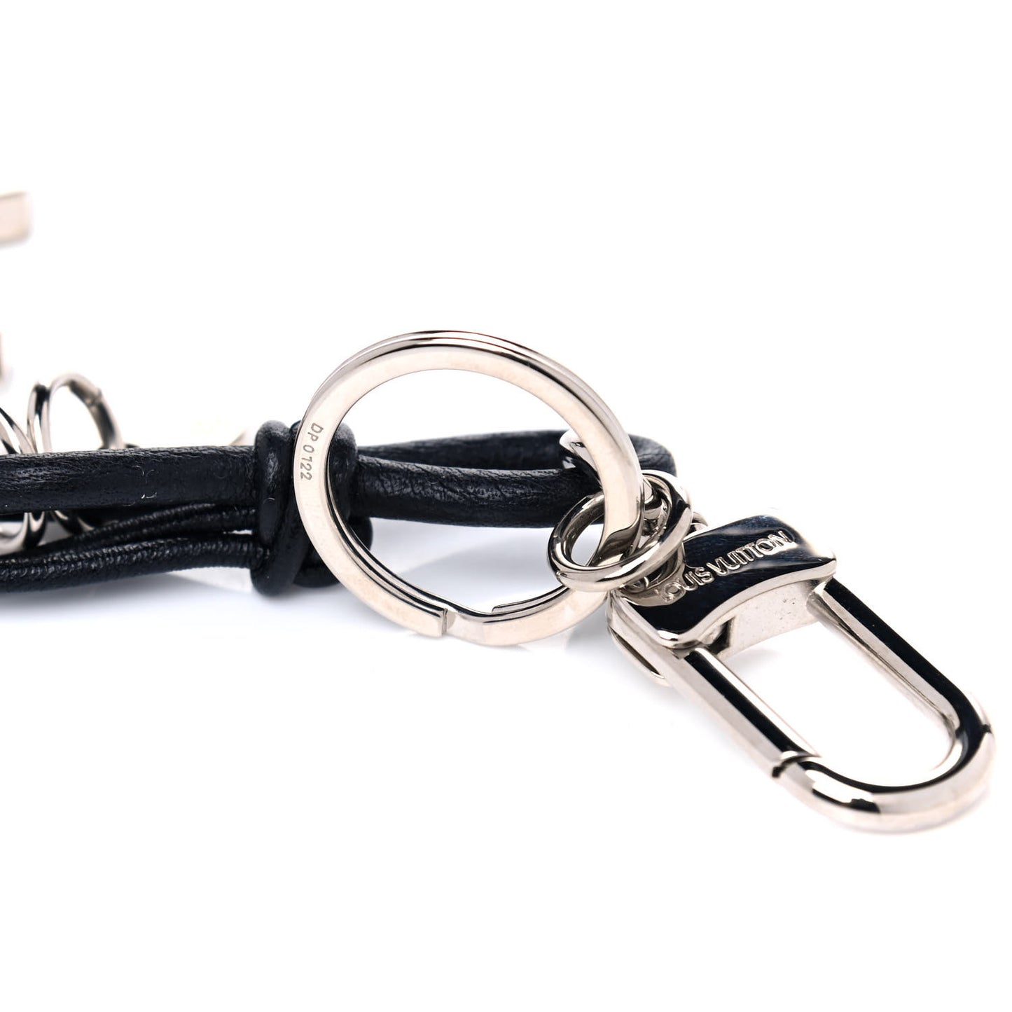 Calfskin Rope Bag Charm Key Holder