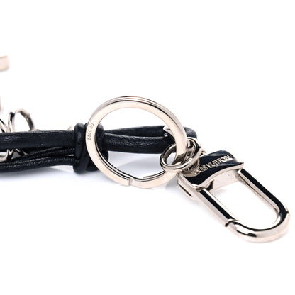 Louis Vuitton Calfskin Rope Bag Charm Key Holder 3 of 4