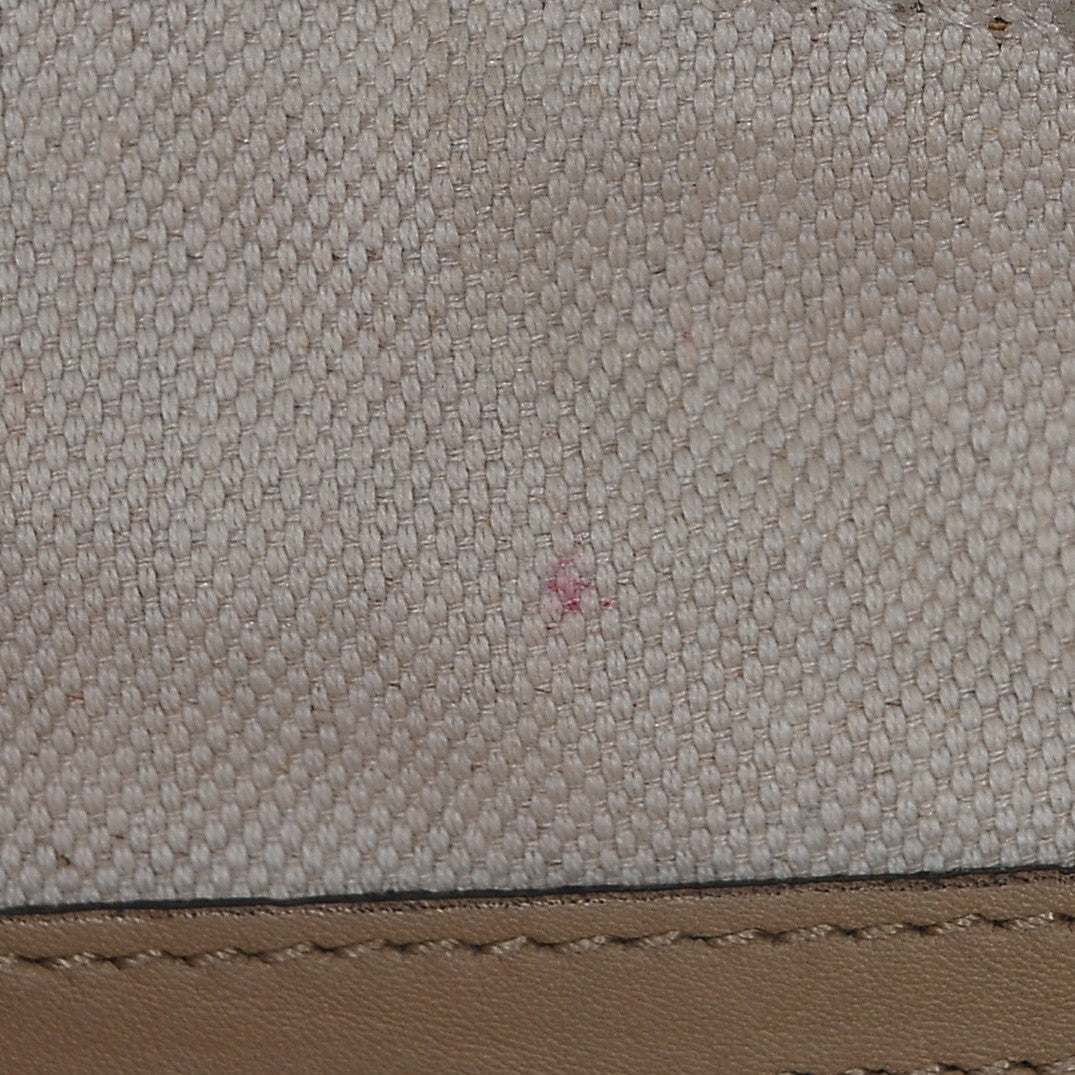 Microguccissima Small Nice Top Handle Dome Bag Beige