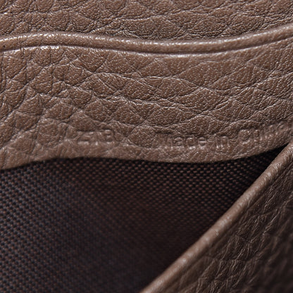 Mulberry Grainy Print Bayswater Clutch Wallet Taupe 7 of 10