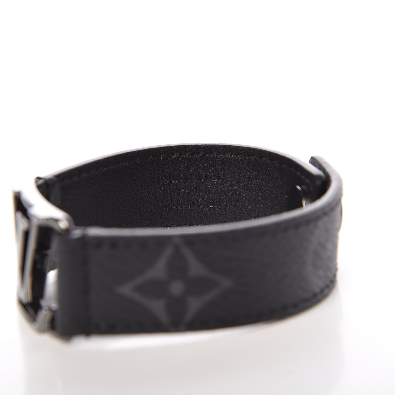 Louis Vuitton Monogram Eclipse Hockenheim Bracelet 21 6 of 7