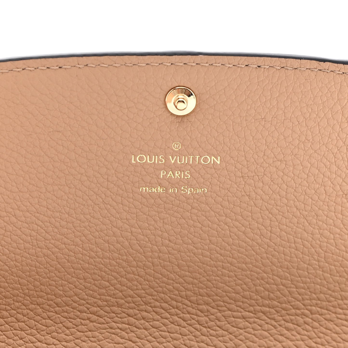 LOUIS VUITTON Empreinte Emilie Wallet Black Dune