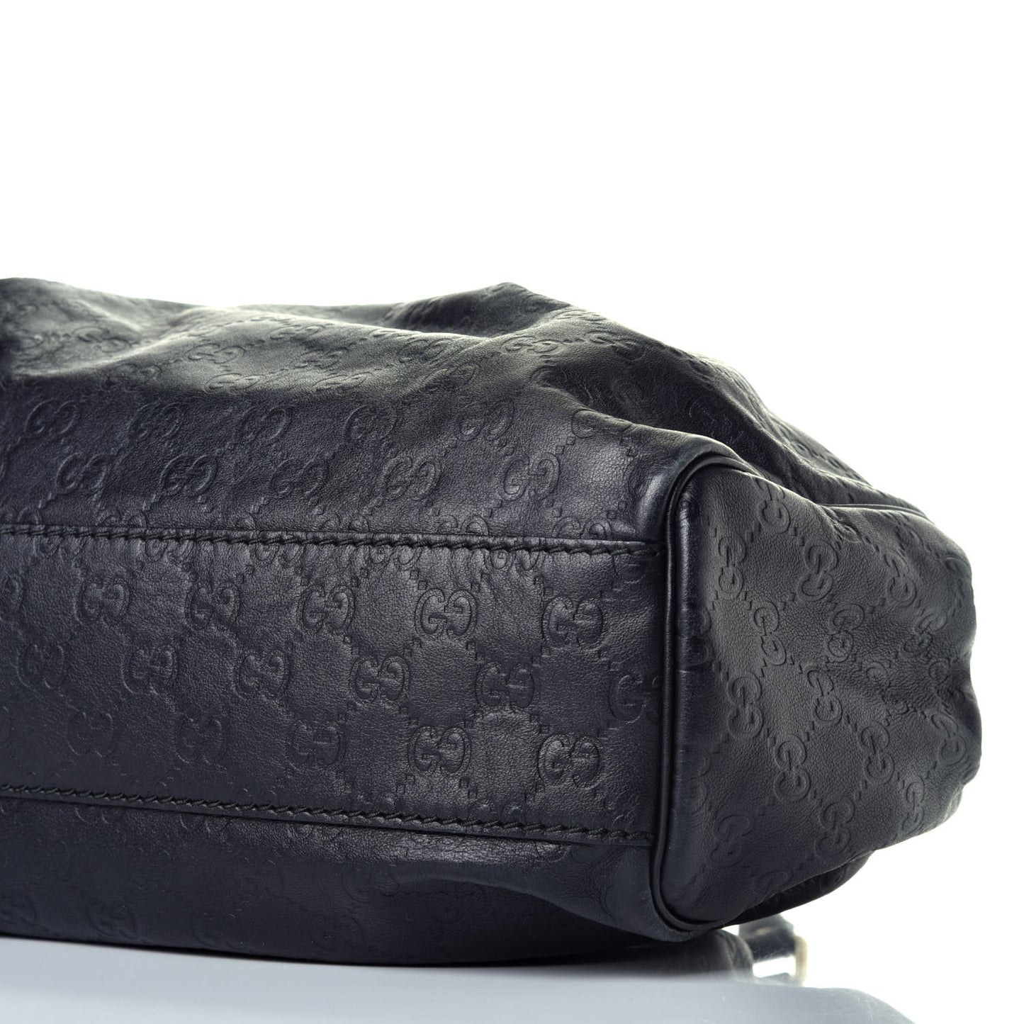 Guccissima Medium Sukey Tote Black