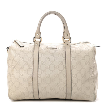 Gucci Guccissima Medium Joy Boston Off White 1 of 5