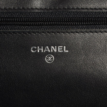 Chanel Caviar Timeless CC Wallet on Chain WOC Black 8 of 9