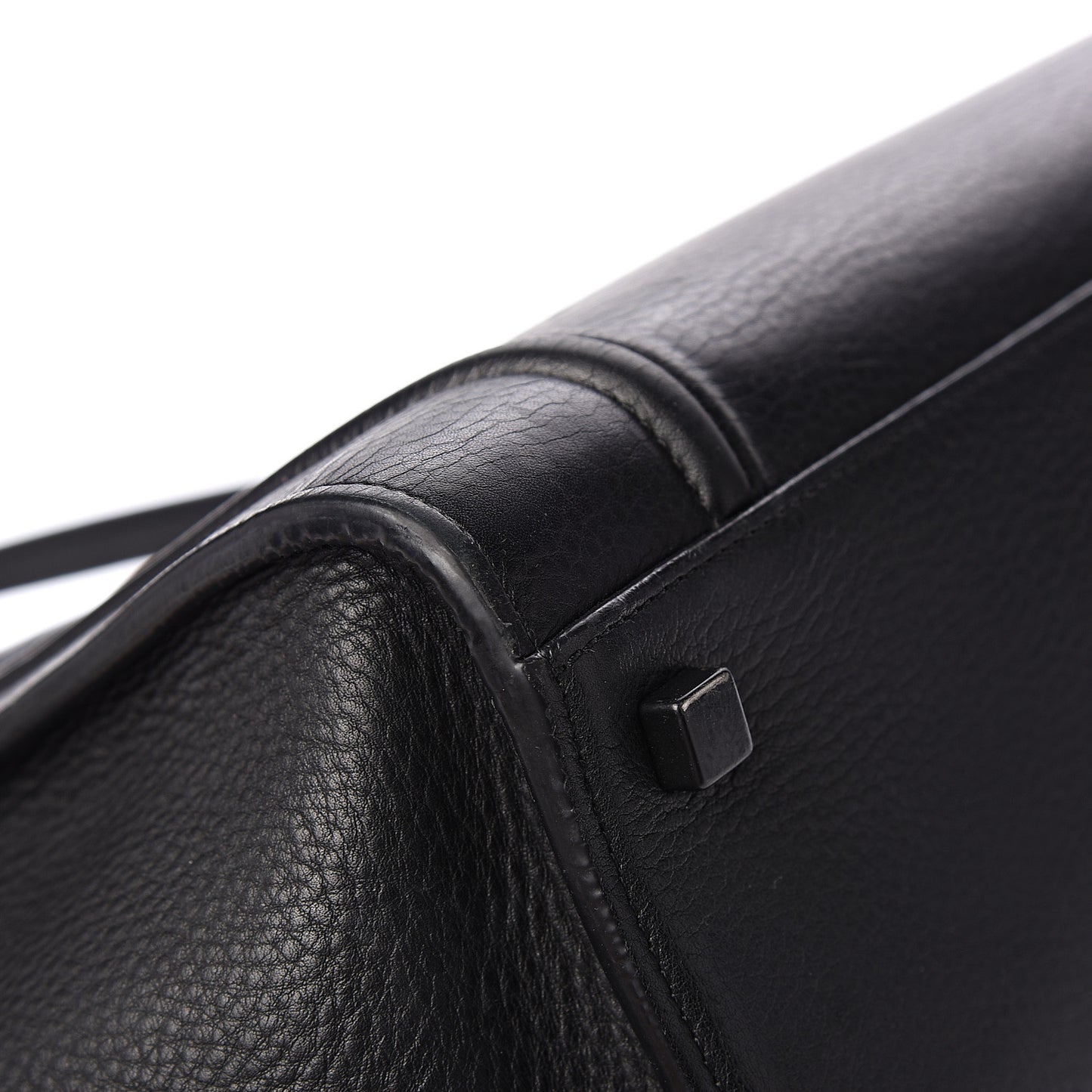 Supple Calfskin Medium Phantom Luggage Black