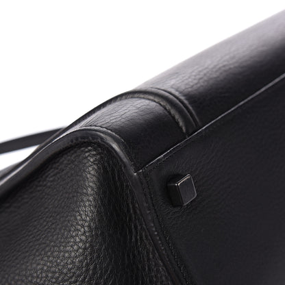 Celine Supple Calfskin Medium Phantom Luggage Black 10 of 11