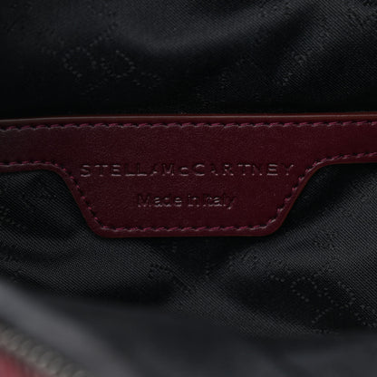 Stella McCartney Polyamide Falabella Go Glitter Stars Backpack Burgundy 8 of 12