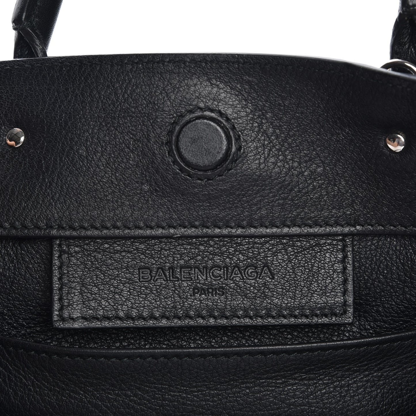 Veau Papier A6 Zip Around Tote Black