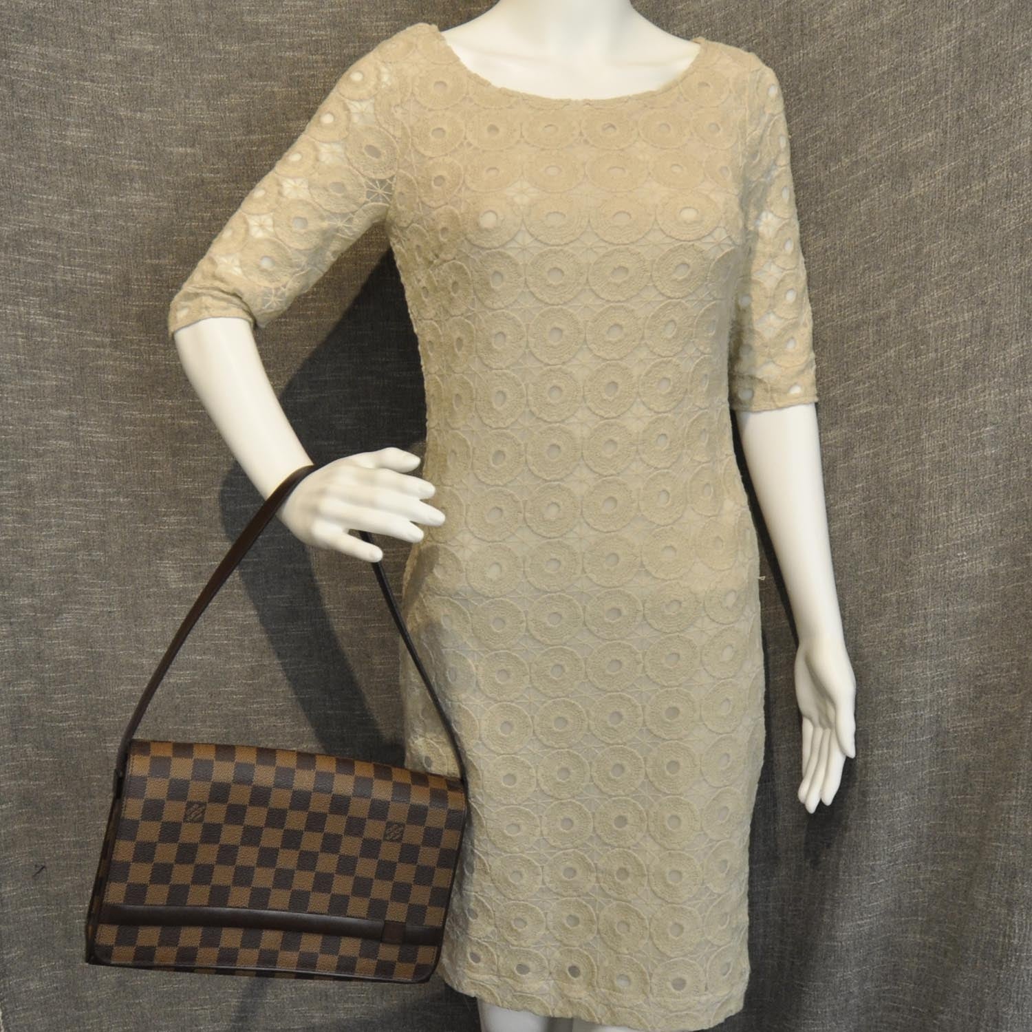 Louis Vuitton Damier Ebene Tribeca Long 2 of 9