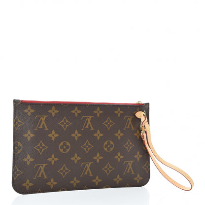 Louis Vuitton Monogram Neverfull MM GM Pochette Cherry 3 of 7