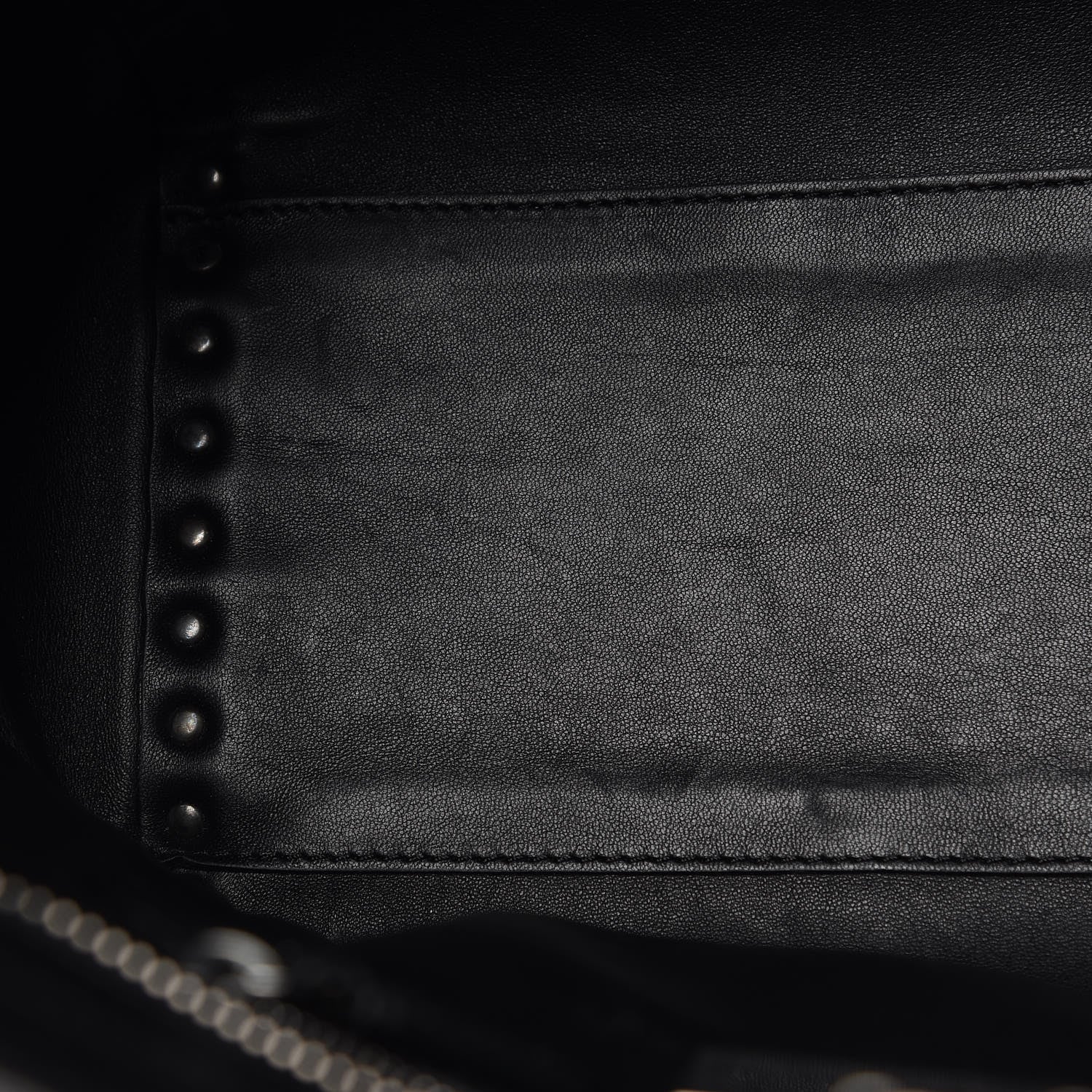 Valentino Garavani Vitello Rockstud Double Handle Tote Black 11 of 11