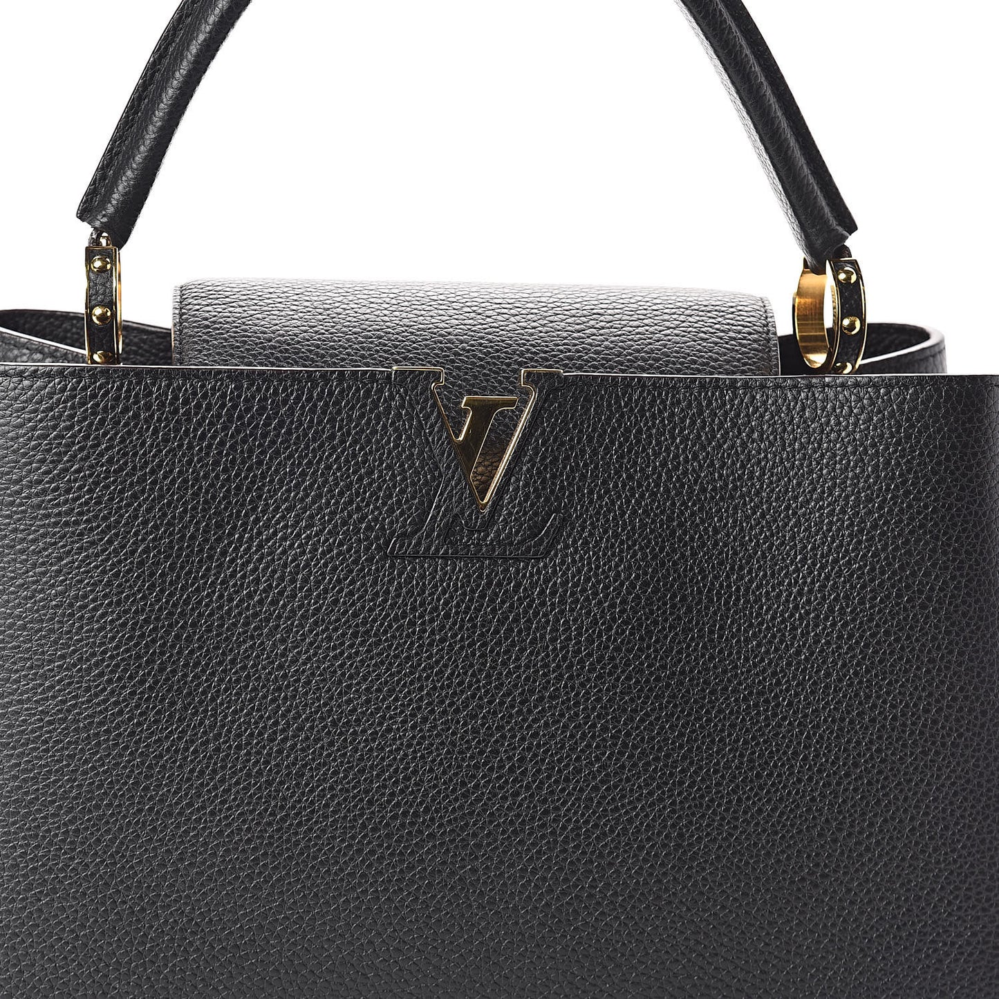 Taurillon Capucines MM Black