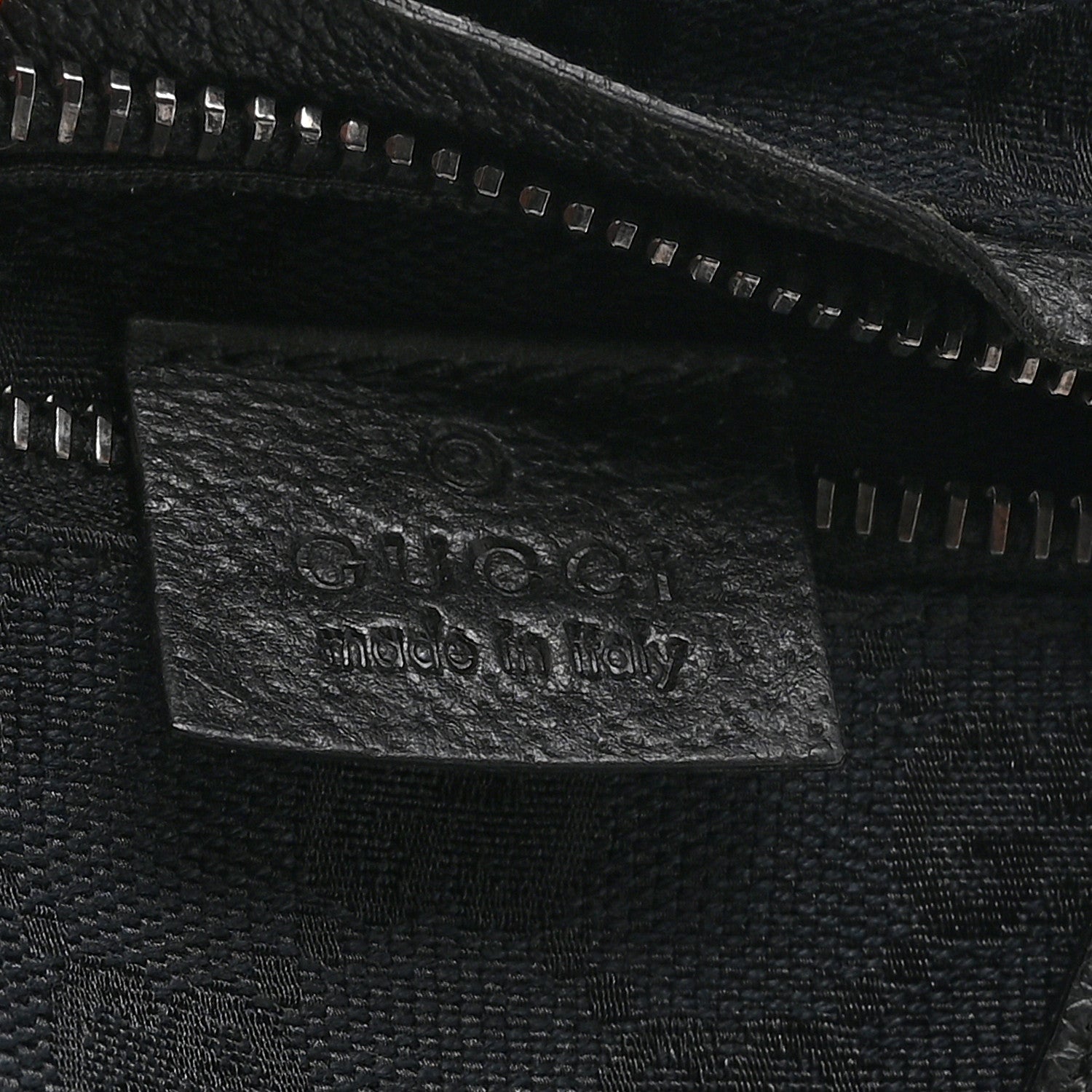 Gucci GG Monogram Double Pocket Belt Bag Black 6 of 9