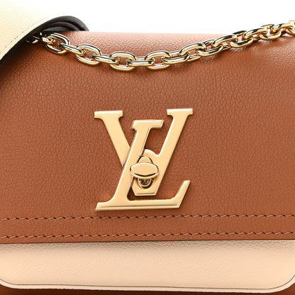 Louis Vuitton Grained Calfskin Lockme Tender Chataigne 6 of 8