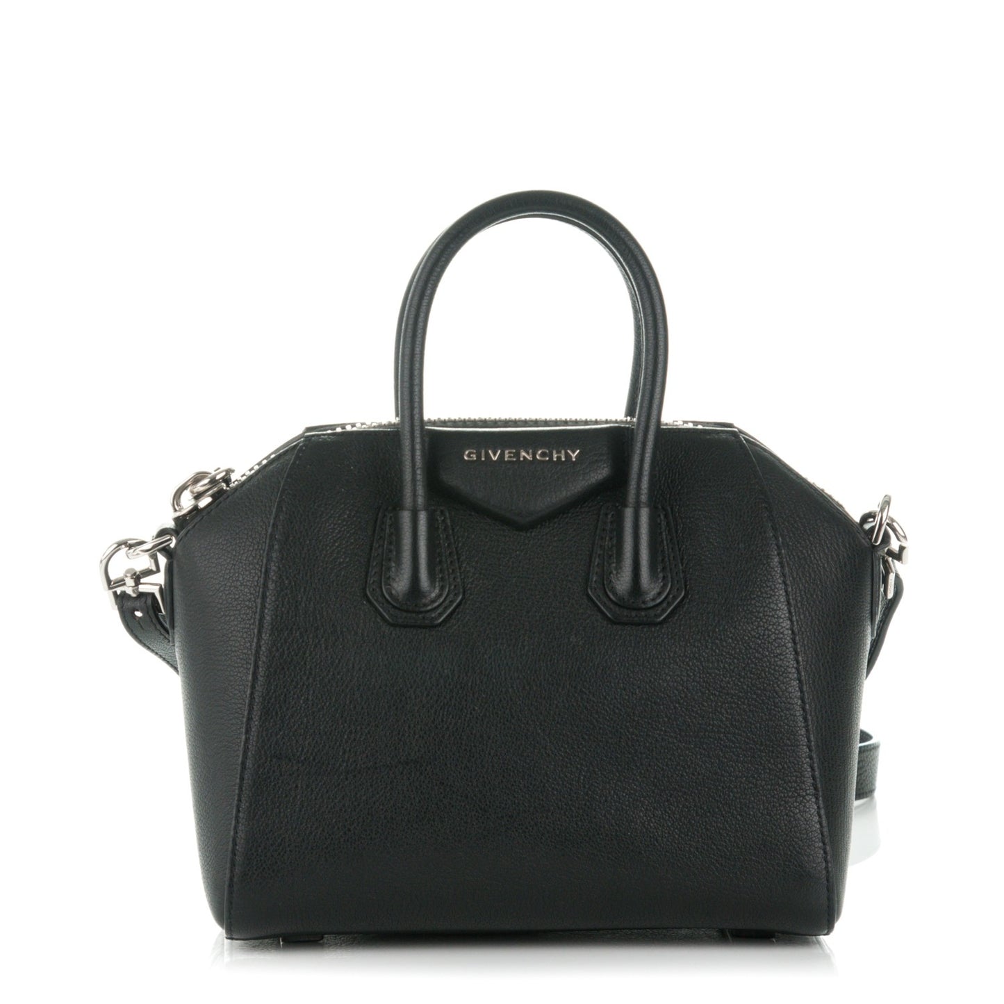 Sugar Goatskin Mini Antigona Black
