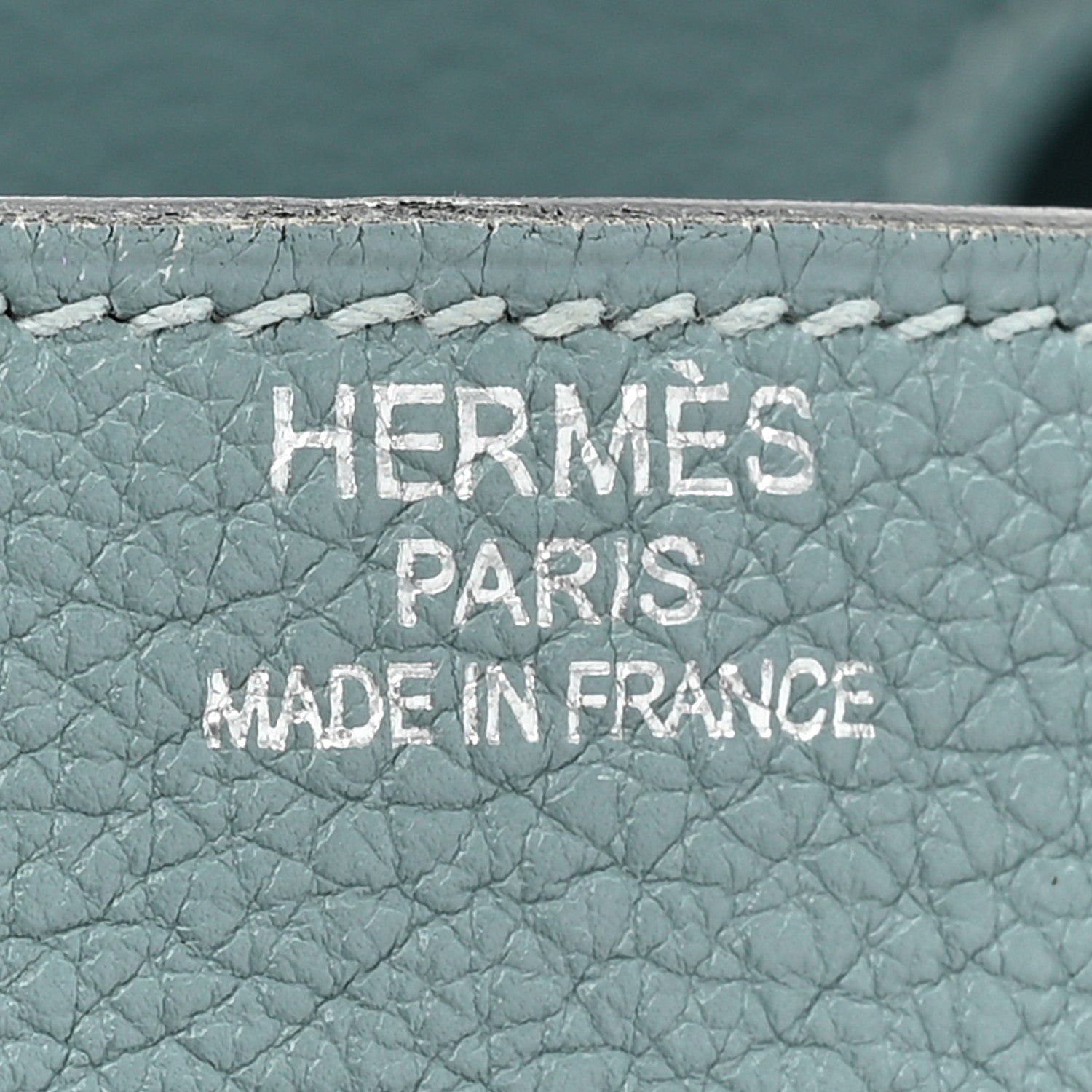 Hermes Taurillon Clemence Birkin 35 Ciel 6 of 20
