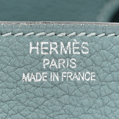 Hermes Taurillon Clemence Birkin 35 Ciel 6 of 20