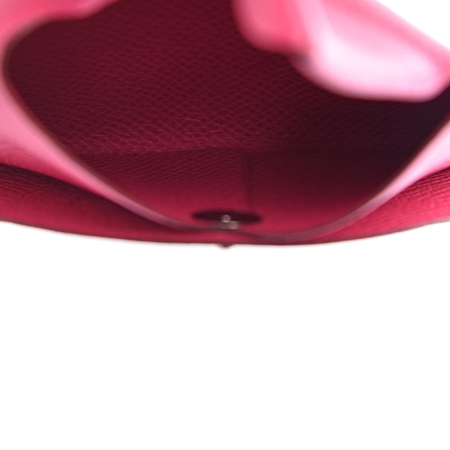 Hermes Epsom Bastia Coin Purse Rose Tyrien 5 of 6