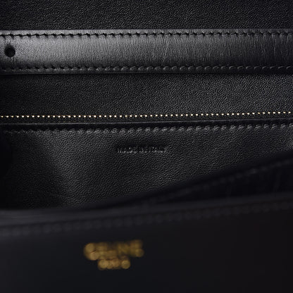 Celine Box Calfskin Medium Classic Box Flap Bag Black 7 of 11