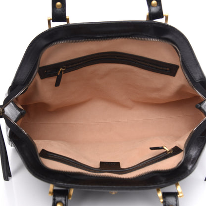Gucci Calfskin Medium Re(Belle) Top Handle Bag Black 4 of 9