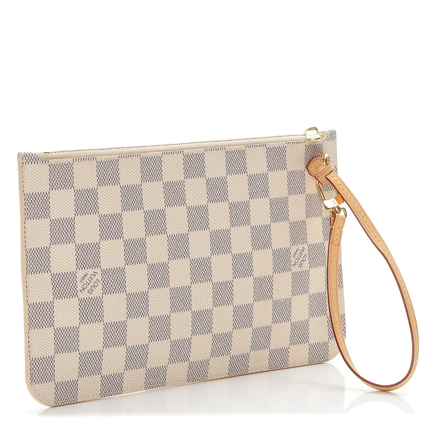 Louis Vuitton Damier Azur Neverfull MM GM Pochette 3 of 6