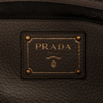 Prada Vitello Daino Shopping Satchel Argilla 7 of 10