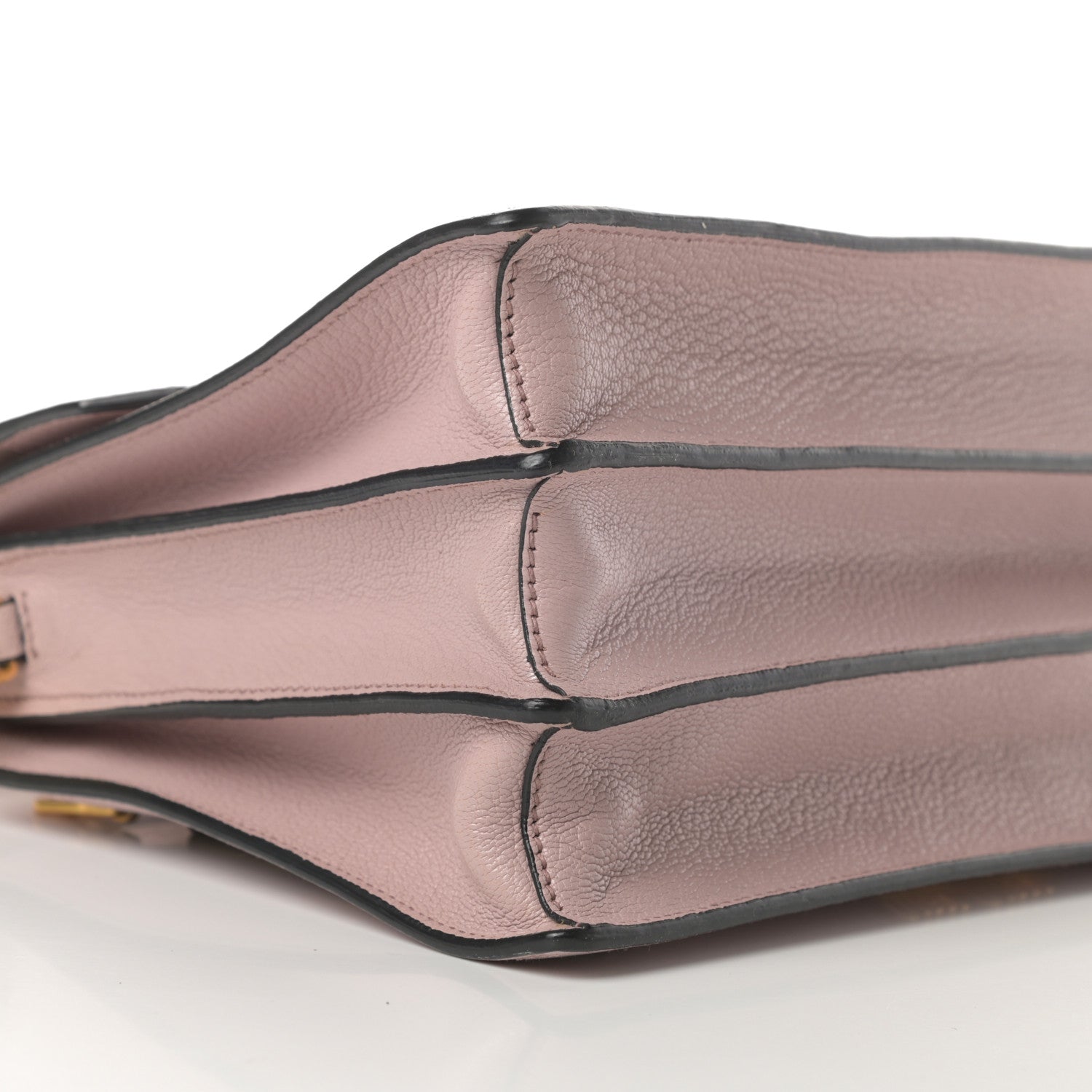 Miu Miu Goatskin Madras Top Handle Bag Mughetto 10 of 20