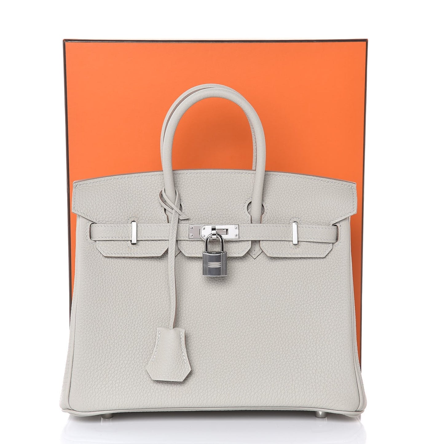 Togo Birkin 25 Gris Perle
