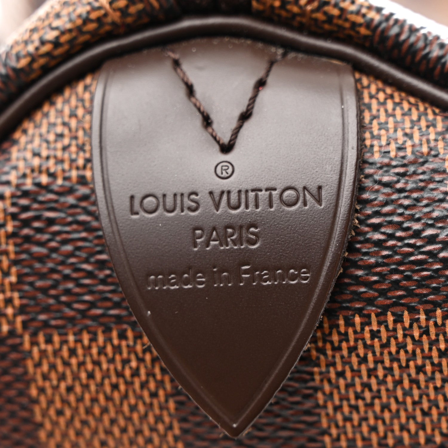Louis Vuitton Damier Ebene Speedy 30 6 of 10
