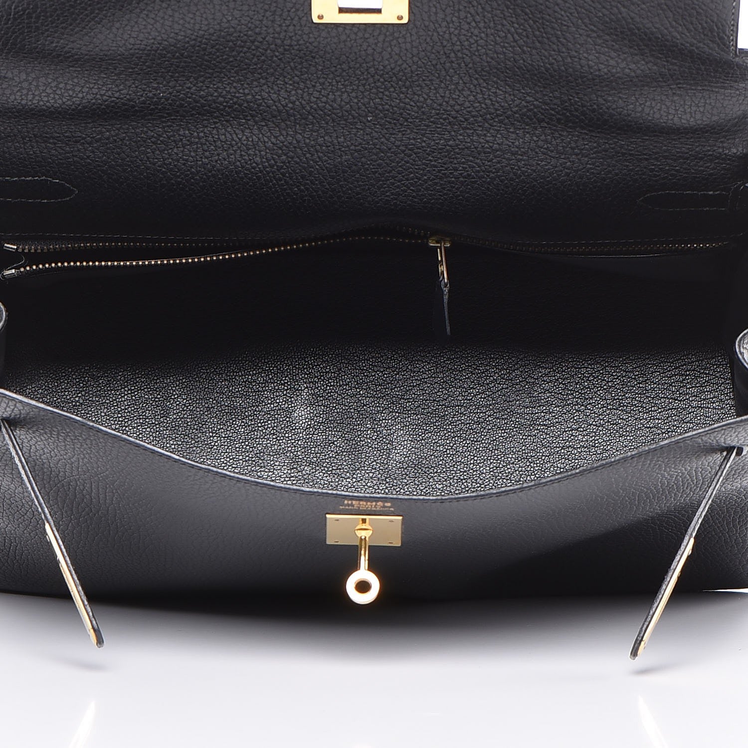 Hermes Ardennes Kelly Retourne 35 Black 7 of 36