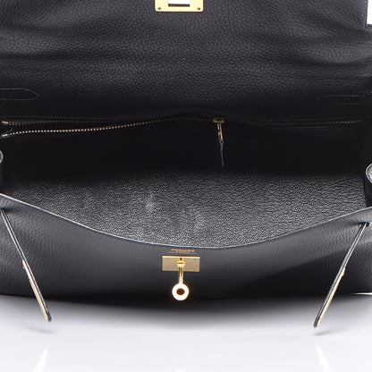 Hermes Ardennes Kelly Retourne 35 Black 7 of 36