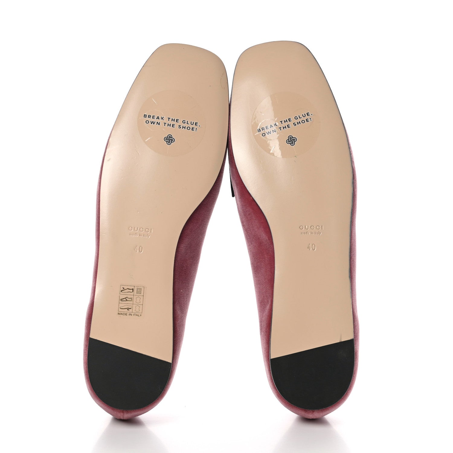 Gucci Velvet Etoile Pearl Embellished Loafers 40 Tibet Red 6 of 9