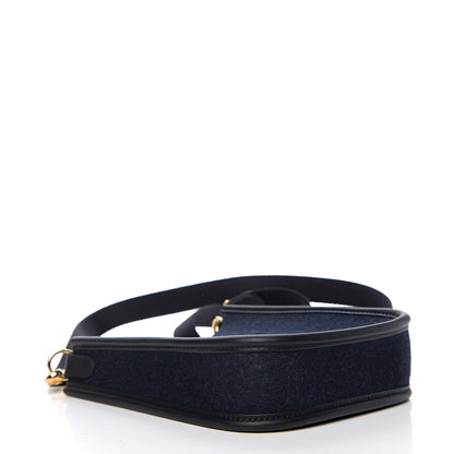 Hermes Swift Sangle Wooly Evelyne TPM Bleu Nuit Black 3 of 10