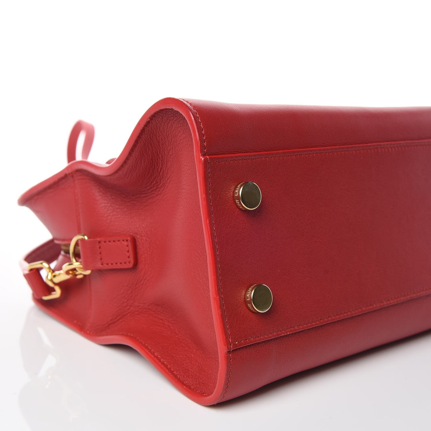 Calfskin Baby Monogram Cabas Red