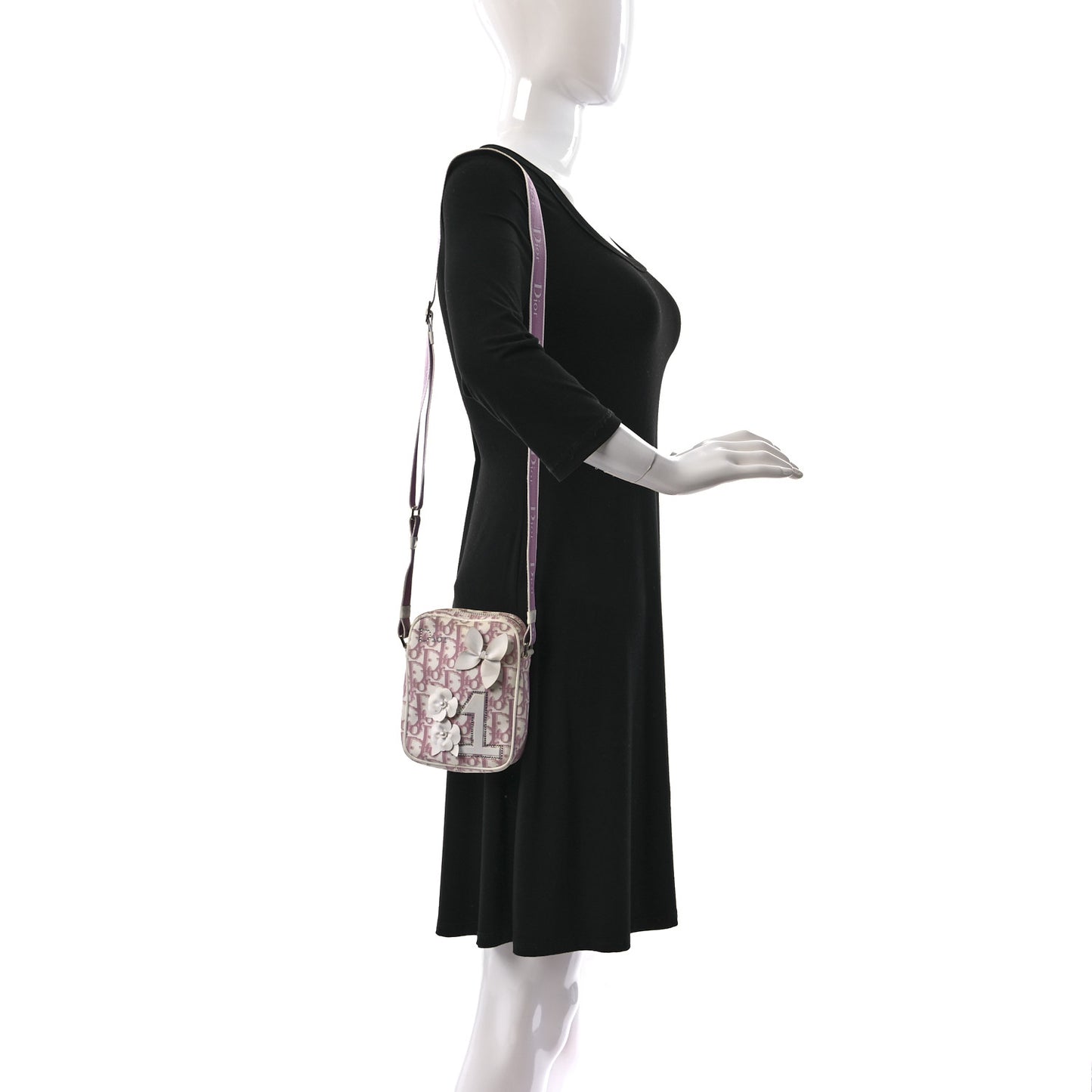 Monogram Girly Shoulder Bag Pink