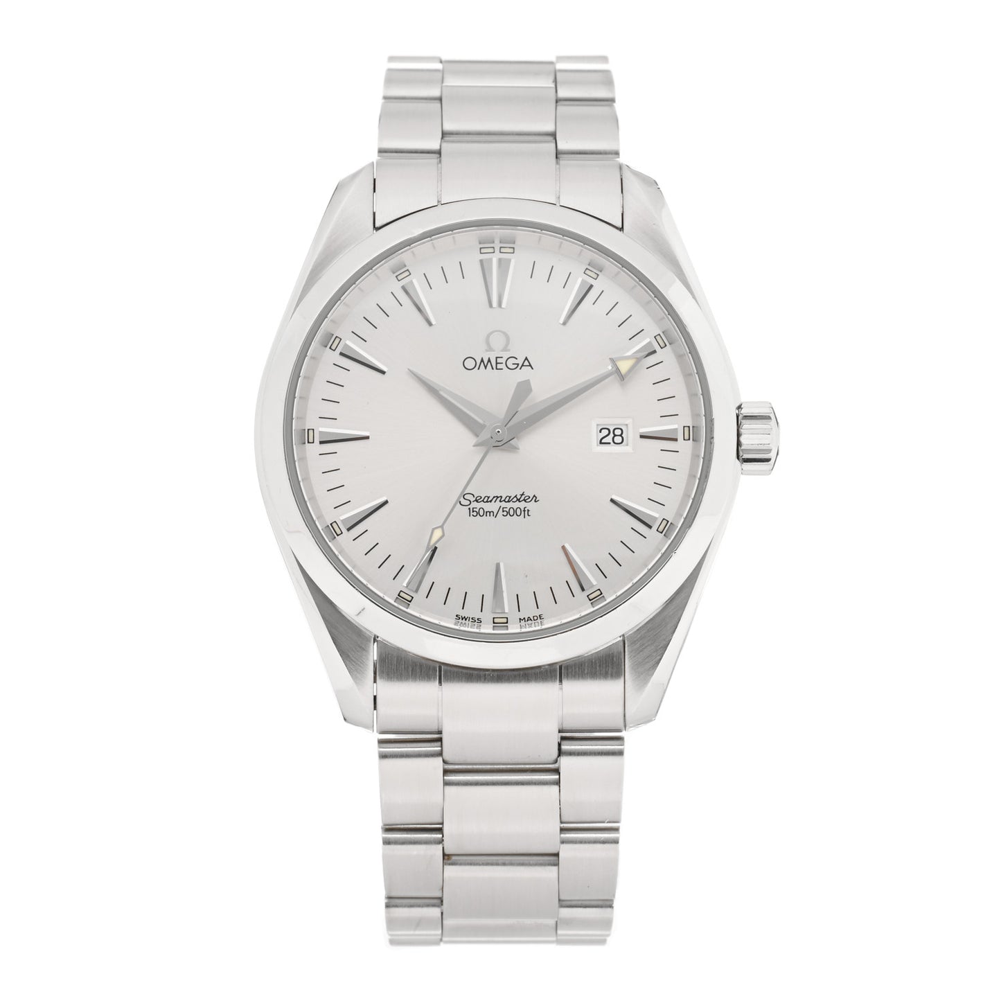 Stainless Steel 39mm Seamaster Aqua Terra Quartz Watch 2517.30