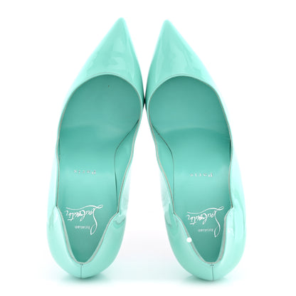 Christian Louboutin Patent Hot Chick 100 Pumps 39.5 Bermuda 2 of 11