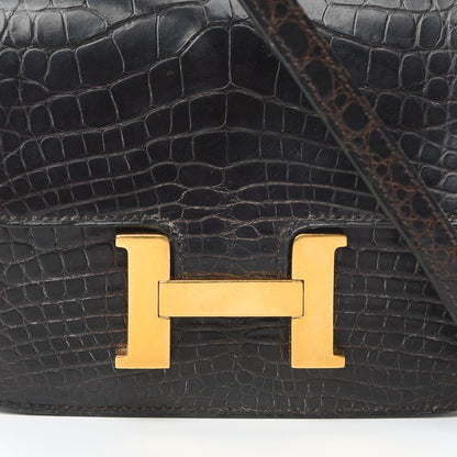 Hermes Shiny Alligator Micro Constance 14 Ebene 19 of 23