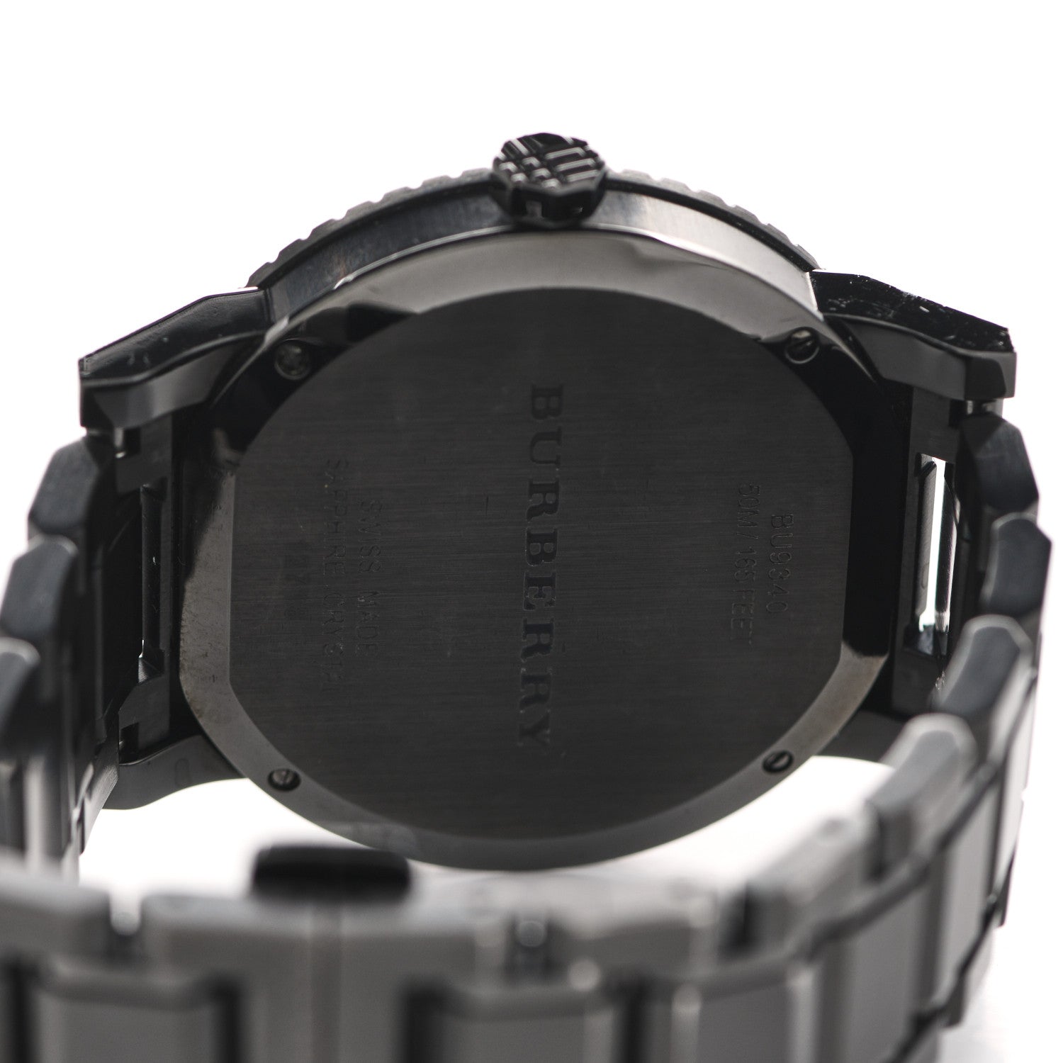 Burberry PVD Stainless Steel 43mm GMT The City Quartz Watch Black BU9340 4 of 5
