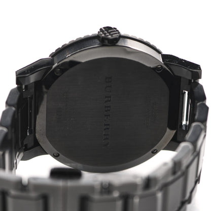 Burberry PVD Stainless Steel 43mm GMT The City Quartz Watch Black BU9340 4 of 5