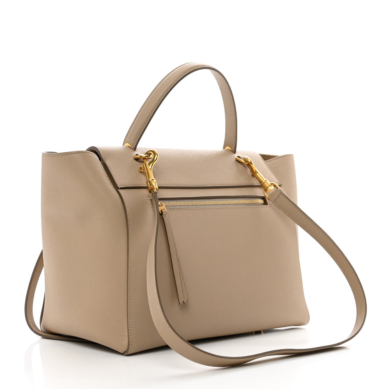 Celine Grained Calfskin Mini Belt Bag Light Taupe 3 of 9