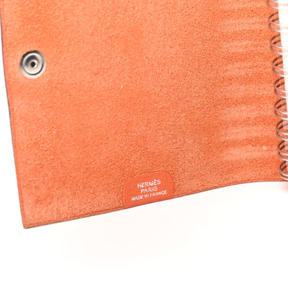 Hermes Togo Ulysse Mini Notebook Orange 8 of 10