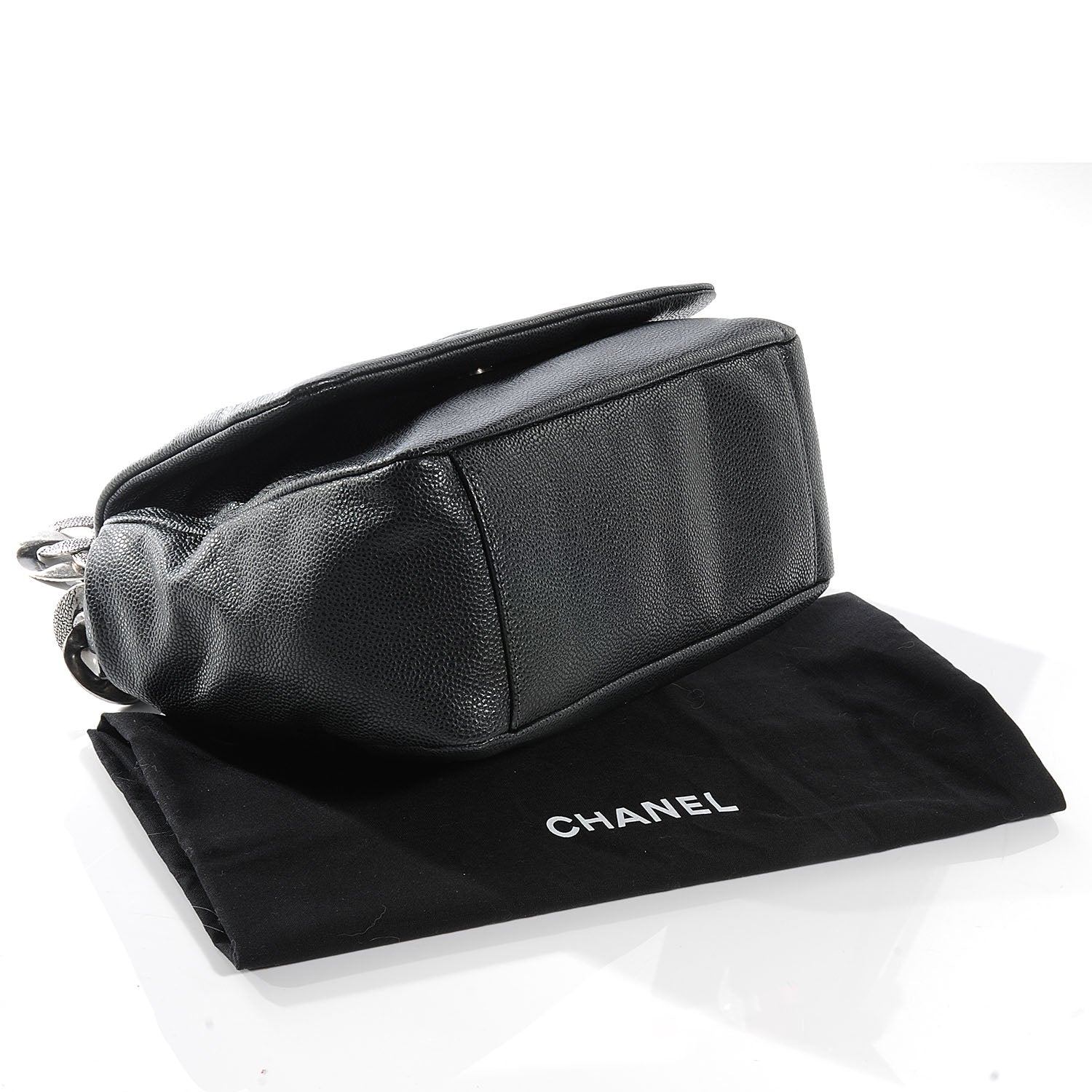 Chanel Caviar 31 Flap Dark Grey 4 of 7