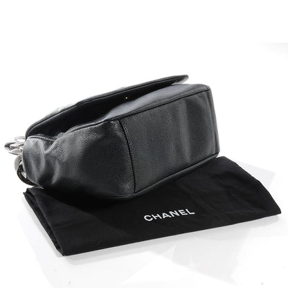 Chanel Caviar 31 Flap Dark Grey 4 of 7