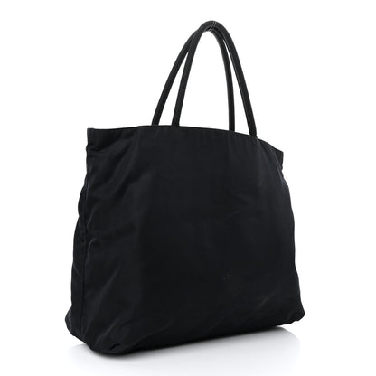 Prada Tessuto Nylon Tote Navy 3 of 16