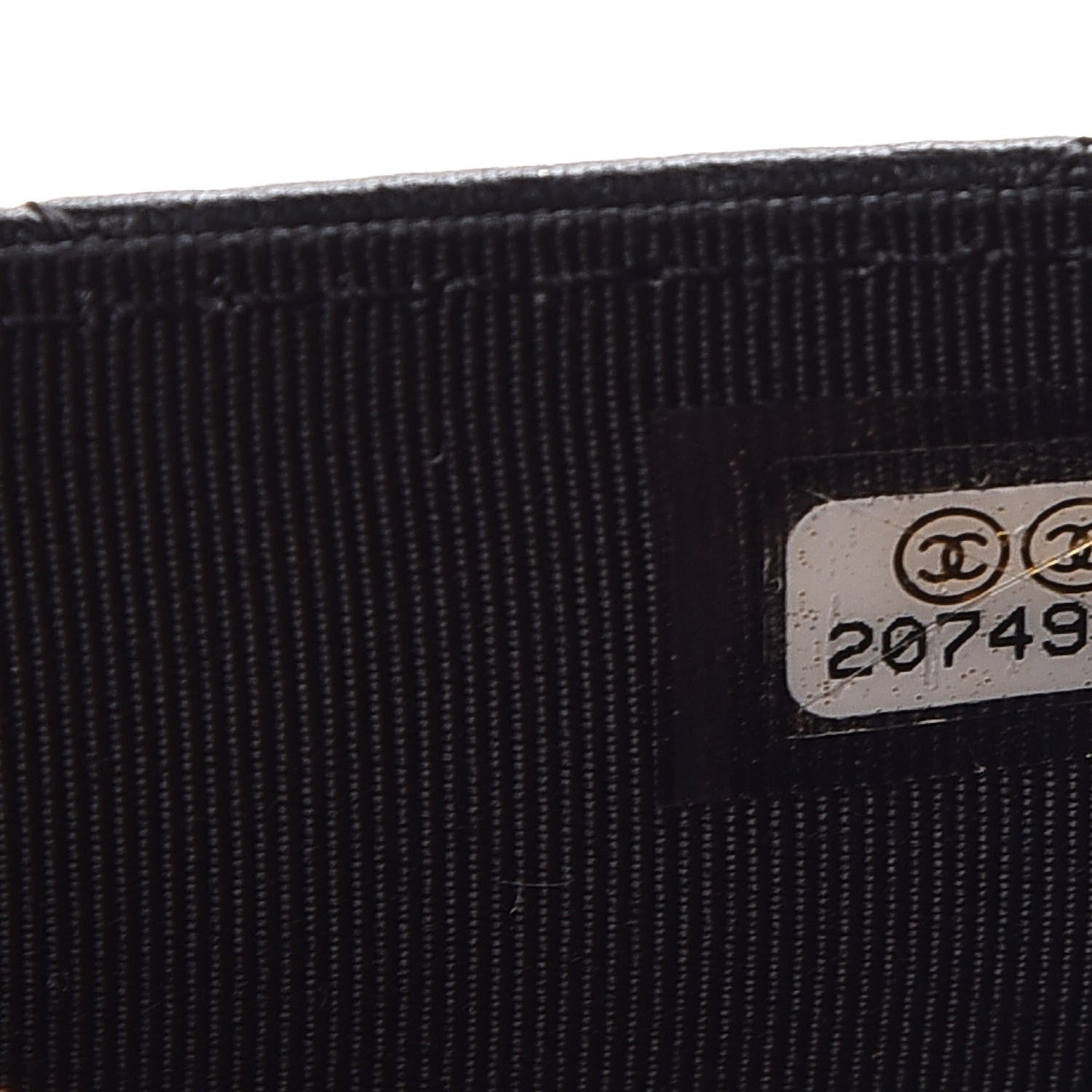 Chanel Lambskin Quilted Wallet On Chain WOC Black 8 of 10