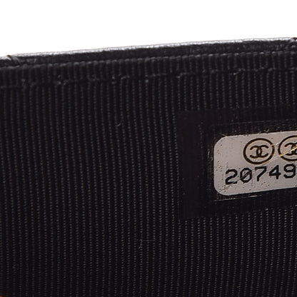 Chanel Lambskin Quilted Wallet On Chain WOC Black 8 of 10